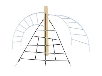 Lezecká sestava dřevo akát