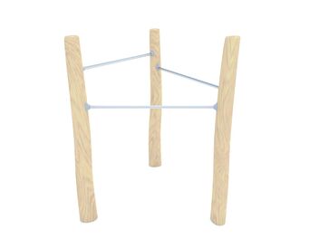 Trojhrazda dřevo akát