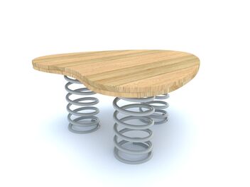 Pružinové houpadlo dřevo akát