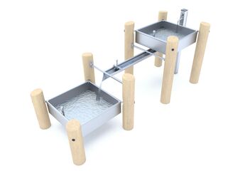 Hra s vodou nerez - akát