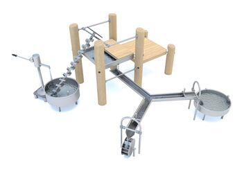 Hra s vodou nerez - akát