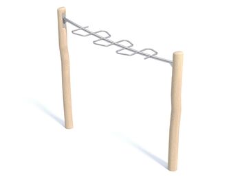 Ručkovací žebřík dřevo akát