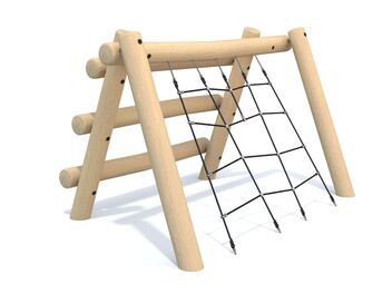 Lezecká sestava dřevo akát