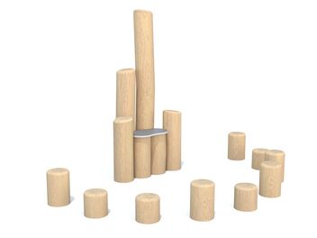 Stezka dovednosti dřevo akát