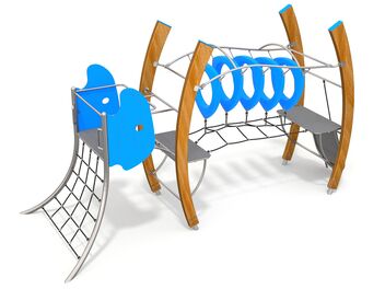 Lezecká a šplhací sestava dinosaurus