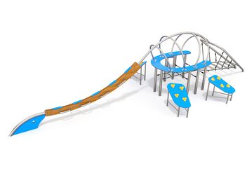 Lezecká a šplhací sestava dinosaurus