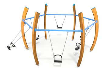 Řetězová houpačka 6 míst