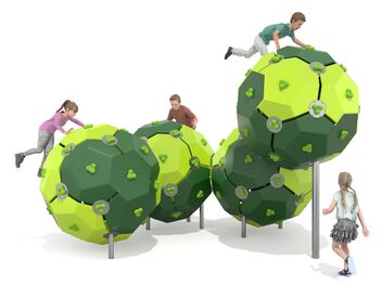 Herní lezecká sestava BUBBLES