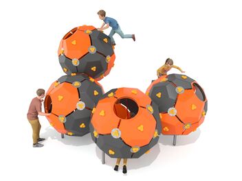 Herní lezecká sestava BUBBLES