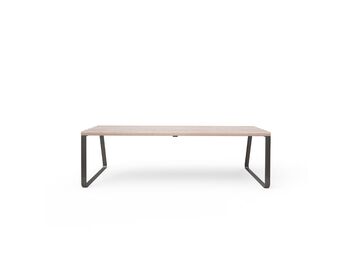 Parková lavička bez opěradla 1,5 m - dřevo