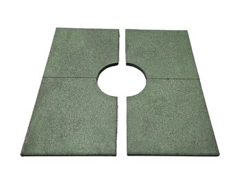 Elastická deska hladká zelená