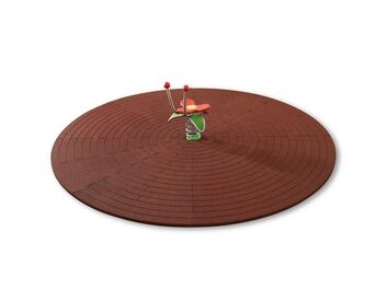 Pryžový bezpečnostní povrch Kruh Ø380cm