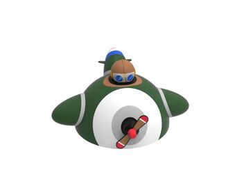 EXTRA LETADLO s pilotem