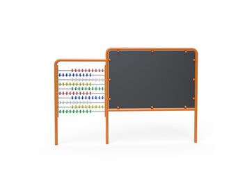 Edukační panel kreslící tabule a počítadlo