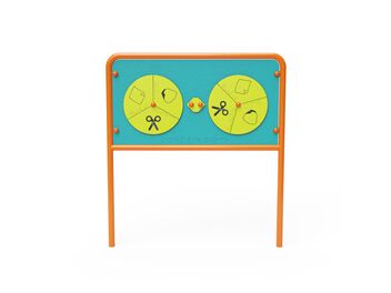 Edukační panel kámen, nůžky, papír