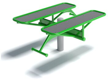 Fitness lavice rovná dvojitá