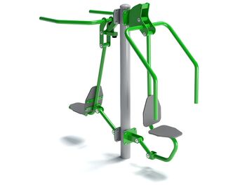 Posilovací stroj horních končetin + Posilovací stroj na hrudník - Výtlak