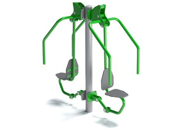 Posilovací stroj na hrudník - Výtlak dvojitý