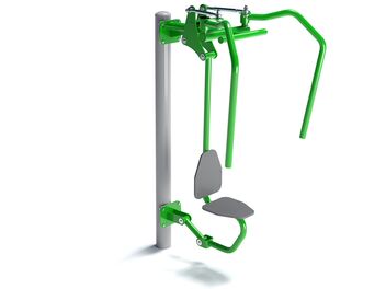 Posilovací stroj na hrudník - Rozpažení