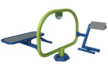 Fitness lavice + Posilovač zad MINI