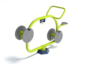 Kolo + Posilovací stroj horních končetin Reel MINI