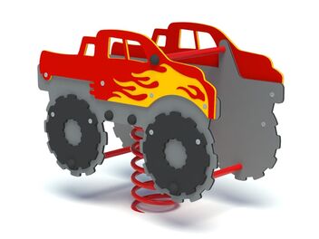 Pružinové houpadlo MONSTER TRUCK