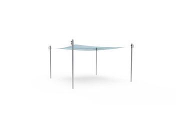 Stínící plachta na pískoviště