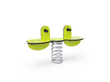 Pružinové houpadlo dvojlístek
