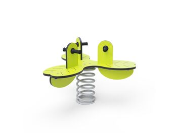 Pružinové houpadlo trojlístek