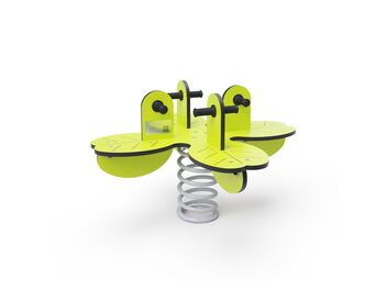 Pružinové houpadlo čtyřlístek