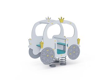 Pružinové houpadlo kočár