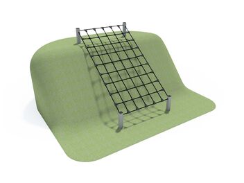 Lanová síť do svahu