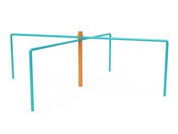 Balanční čtyřdílná hrazda