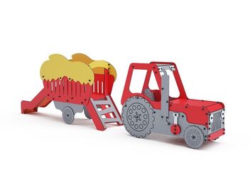 Dopravní prostředek TRAKTOR S VLEČKOU