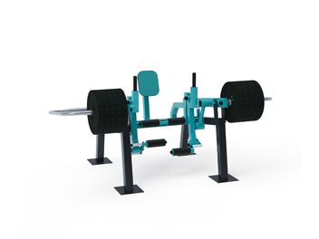 Venkovní posilovna - předkopávání