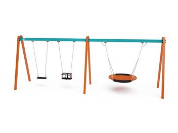 Řetězová trojhoupačka normal, baby a hnízdo 1,5 m