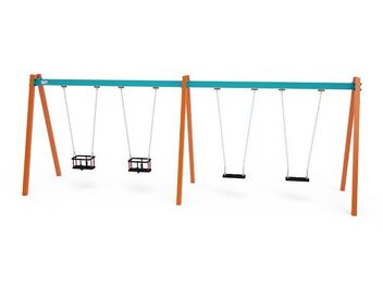 Řetězová čtyřhoupačka normal a baby 1,5 m