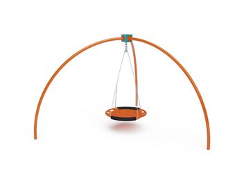 Řetězová houpačka hnízdo na trojnožce